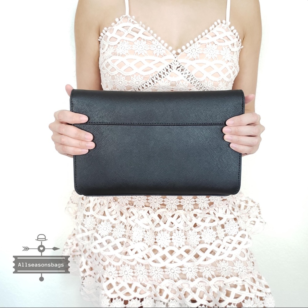 NWT Kate Spade Veronique Black Bow Crossbody Bag - Picture 5 of 8